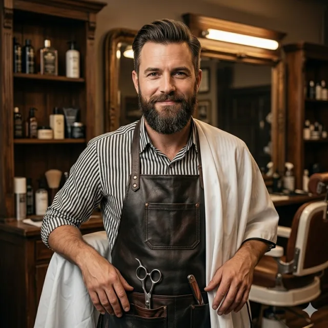 Barberia con reservas en linea