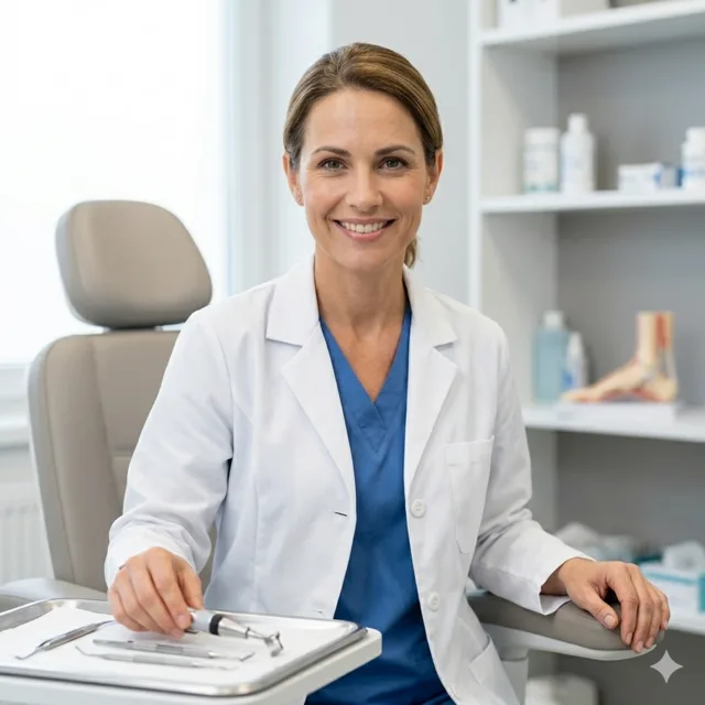 Servicio de podologia en consultorio